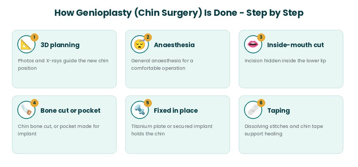 Genioplasty (Chin Surgery) procedure steps Genioplasty (Chin Surgery) procedure steps
