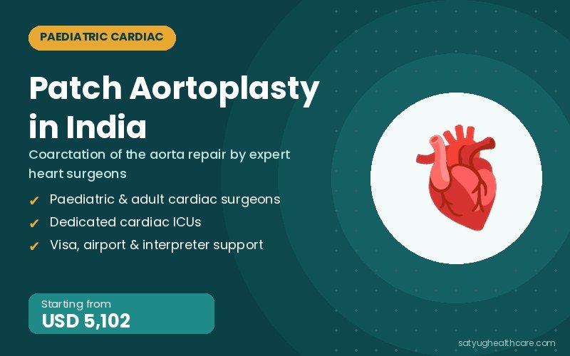Patch Aortoplasty Cost in India