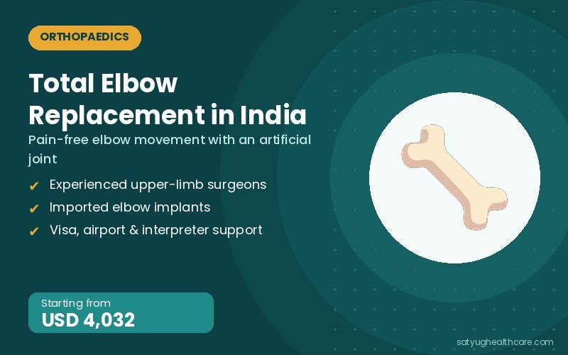Total Elbow Replacement Cost in India