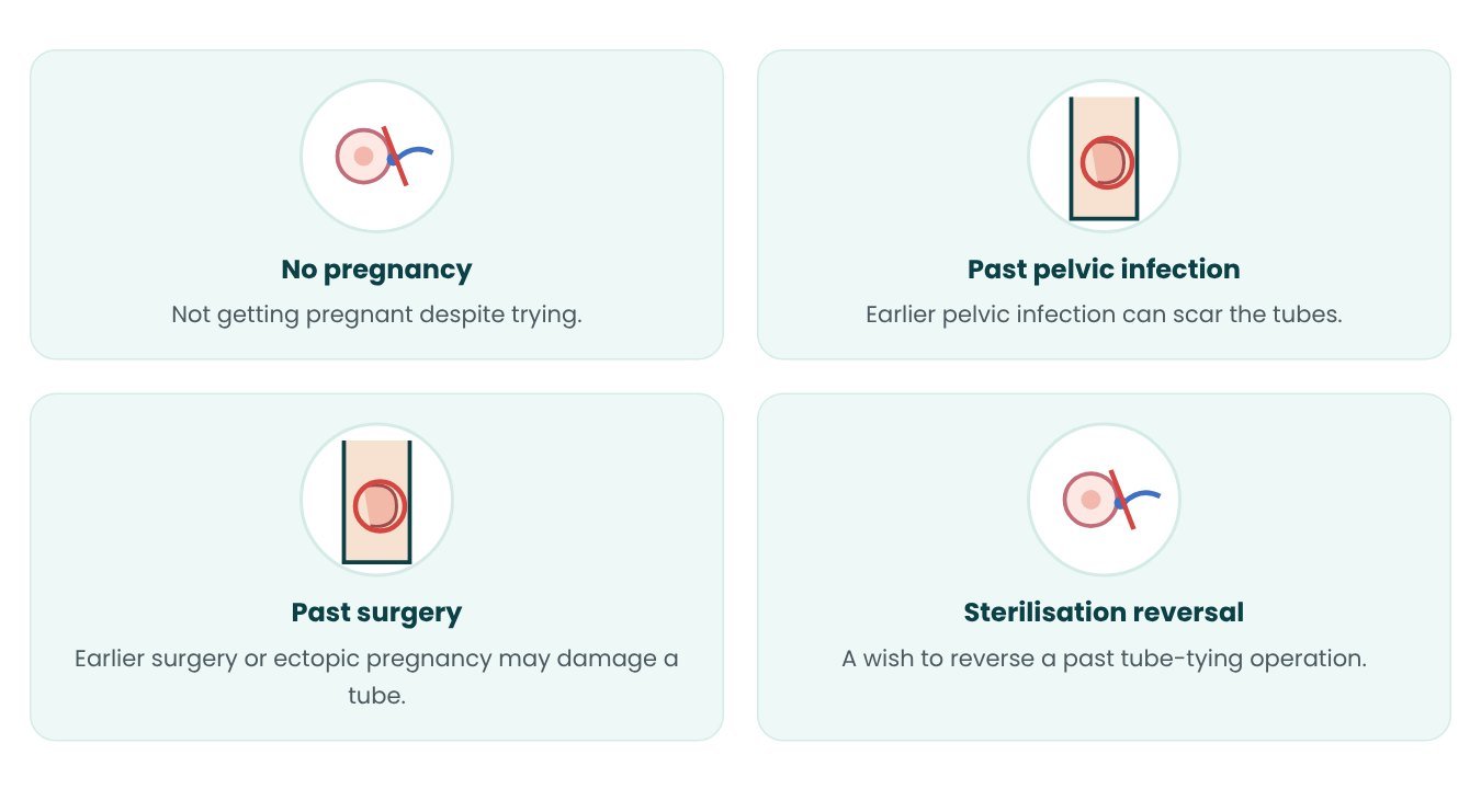 Symptoms that may need Tuboplasty - in pictures